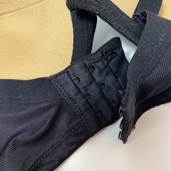 Soma Stunning Support Black Lace Full Coverage Underwire Bra 40DD - Picture 7 of 8